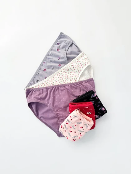 شورت اسلیپ نخ پنبه طرحدار سایز 2XL میسپل Misspel