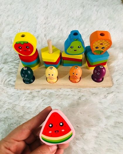 پایه اشکال حیوانات و میوه