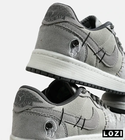 کفش کتانی مردانه و زنانه طوسی NIKE jordan Vodoo مدل 6751