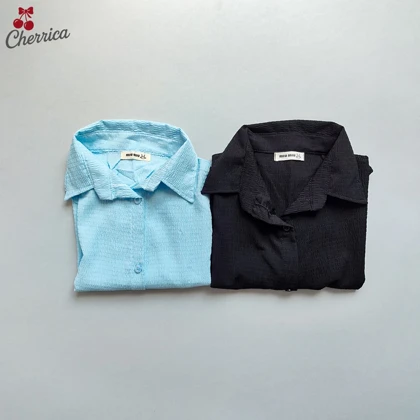 شومیز باکسی جلو گره