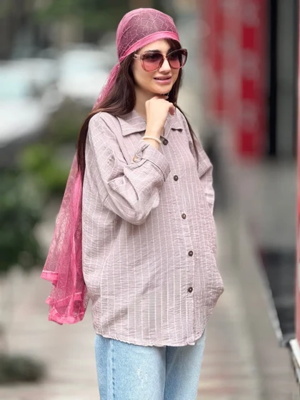 شومیز راه راه زارا