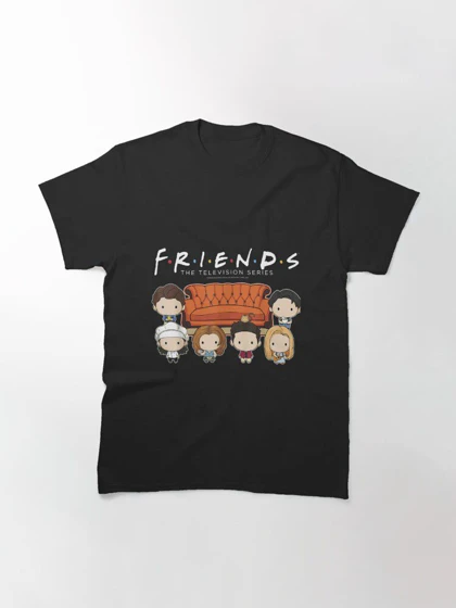 تیشرت friends طرح لوگوی فرندز کد 88648