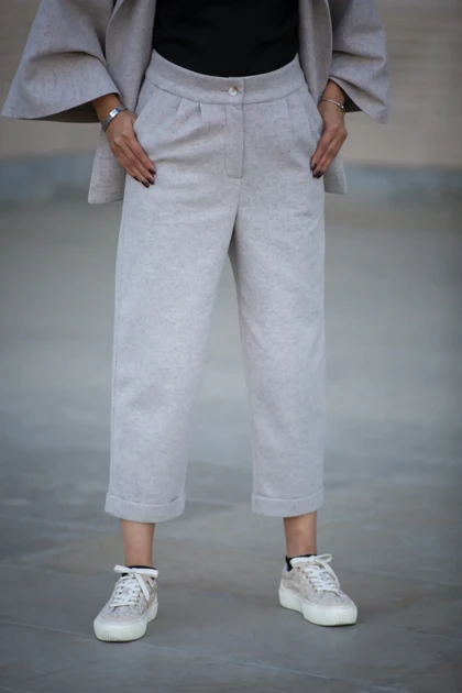 شلوار زنانه خمره ای فوتر