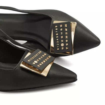کفش مجلسی زنانه پاشنه‌دار 3 سانت مدل 400322 _ sandal valentino