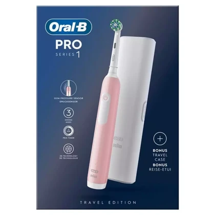 مسواک برقی اورال بی Oral-B مدل PRO SERIES 1 به همراه کیف سفری