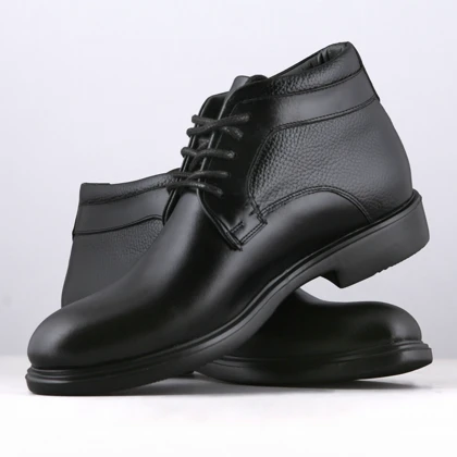 نیم بوت مردانه چرم یلسان مدل مارلی کد 514-GF