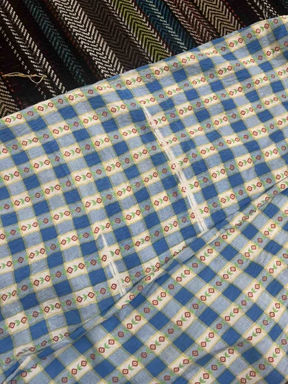 ست لباس راحتی بلوز شلوار نخی فانتزی زنانه - کد 770
