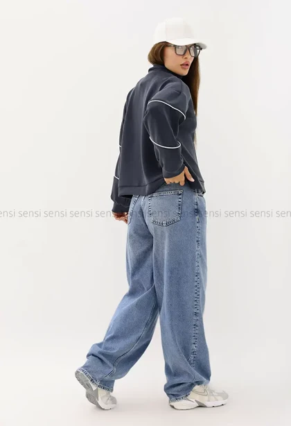 دورس نیم زیپ مغزی دوزی کد1004441