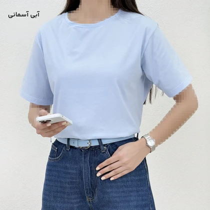 تیشرت زنانه یقه گرد بیسیک | آی بولک