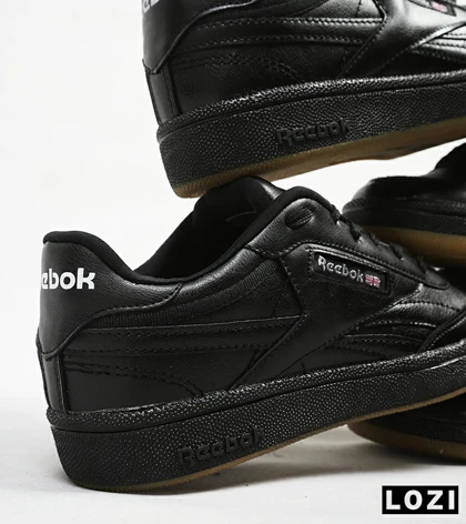 کفش مردانه و زنانه مشکی reebok club C85