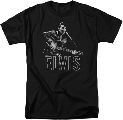 تیشرت الویس پرسلی | Trevco Men's Elvis Short Sleeve کد 247768