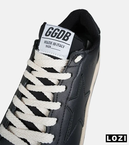 خرید کتانی کژوال گلدن گوس مشکی مردانه و زنانه مدل 9143 کفش اسپرت Golden Goose