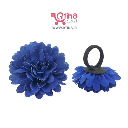 کش مو گل‌دار پارچه ای (زنانه و دخترانه )