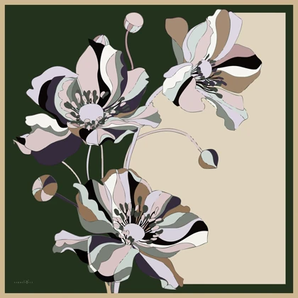 روسری ابریشم توییل هارمونی