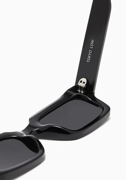 عینک آفتابی دی فرانکلین مدل D.franklin Tokyo Low Black / Black