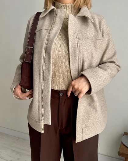 جکت فوتر Blanco (کرم)