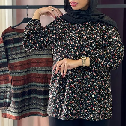 تونیک پاییزه طرحدار