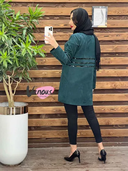 مانتو سوئیت چرم دوزی