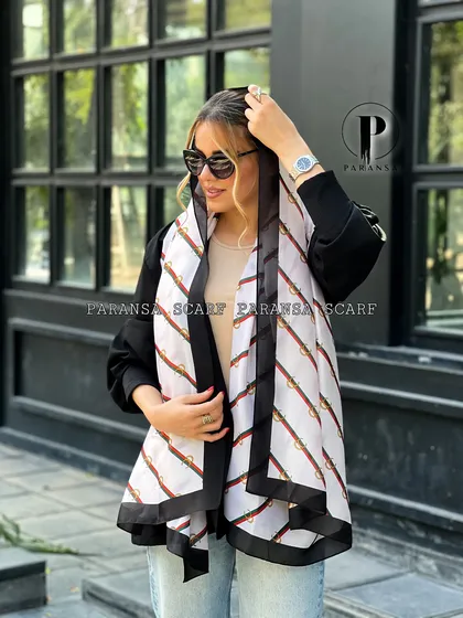 شال ابریشم شنل
