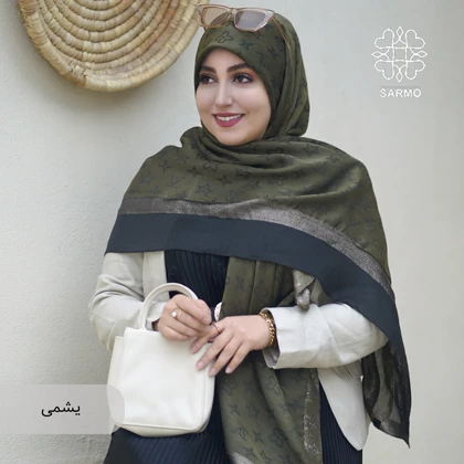 روسری نخ ابریشم رافا