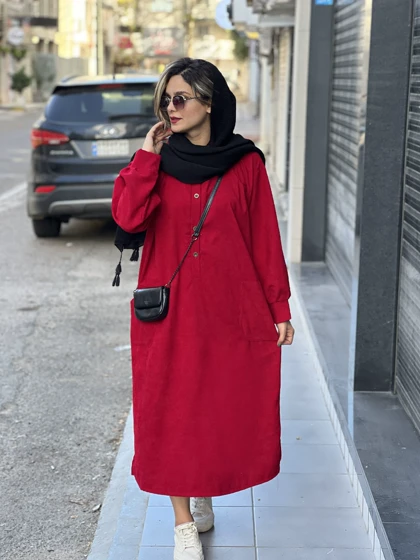 پیراهن مانتویی سارگل