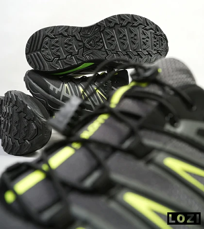 کفش کتانی مشکی سبز سالومون Salomon X ULTRA