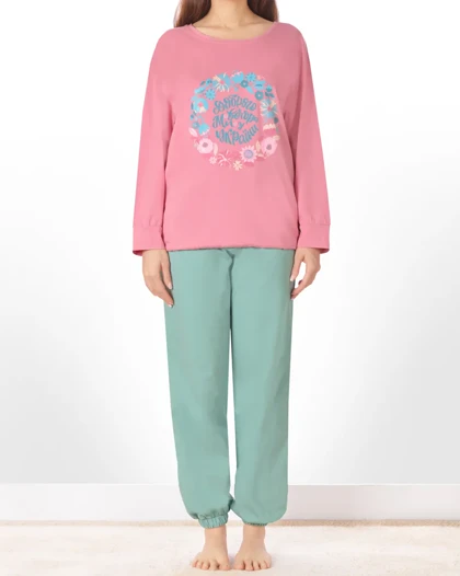 تیشرت و شلوار بلند آبان زنانه