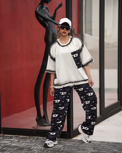 ست تیشرت و شلوار دخترانه آیتا