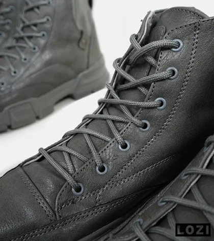 بوت چرمی مردانه طوسی Timberland