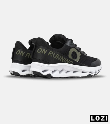 کتانی Cloudmonster مشکی سبز مناسب پیاده‌روی و رانینگ مدل 9112