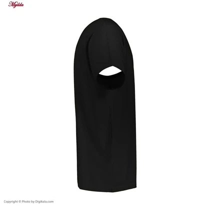 زیرپوش مردانه رنگ مشکی برهان تن پوش مدل 01-02 بسته 2 عددی
