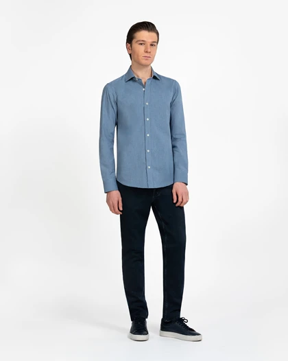 پیراهن مردانه ساده کد 1846