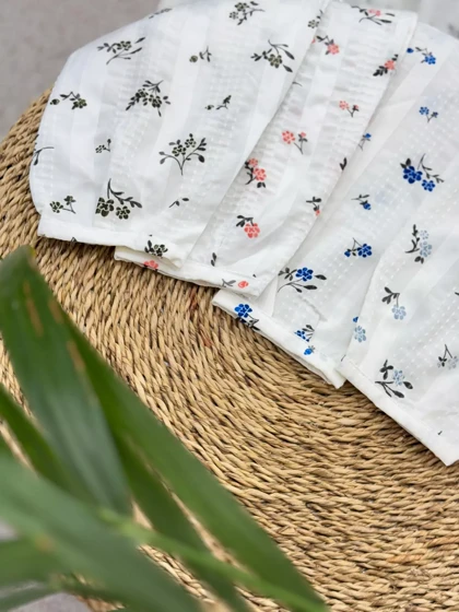 مانتو لینن شکوفه