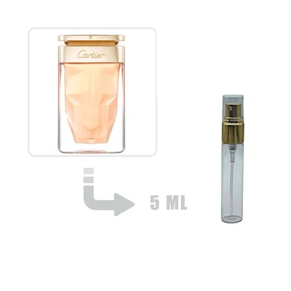 دکانت عطر ادکلن کارتیر لا پانتیر زنانه 5 میل اصلی Cartier La Panthere for Woman 5ml