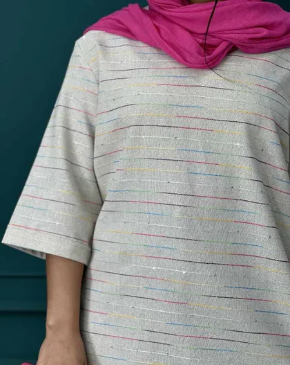 شومیز یقه هفت(41)کد3430