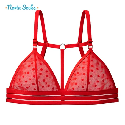 ست شورت و سوتین زنانه رونیا مدل هارنس دار بدون فنر کد 5513-409