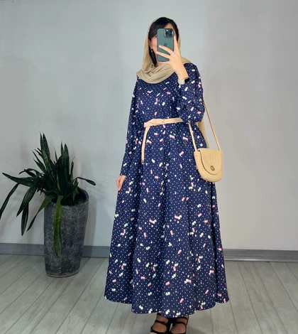 پیراهن مانتویی لاله 1