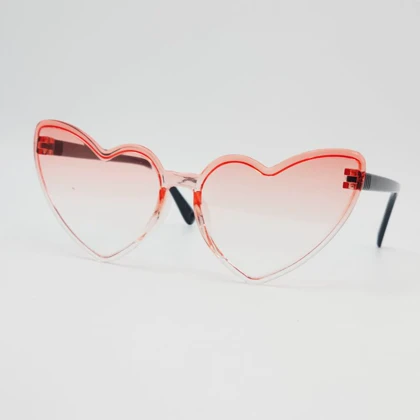 عینک آفتابی بچگانه اسپرت قلبی با شیشه‌های ضد اشعه UV