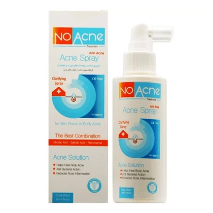 افشانه ضد جوش بدن پوست چرب نو آکنه 150 میل