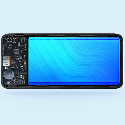 پاور بانک 30000 تایپ سی و یو اس بی 20 وات بیسوس PPQD090102 PPAP30