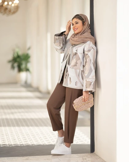 کت ژاکارد ترک