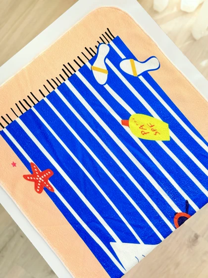 حوله ورزشی طرح pool