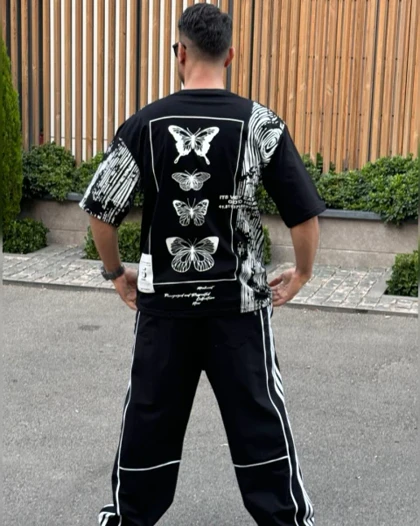 تیشرت پیش و پشت چاپ