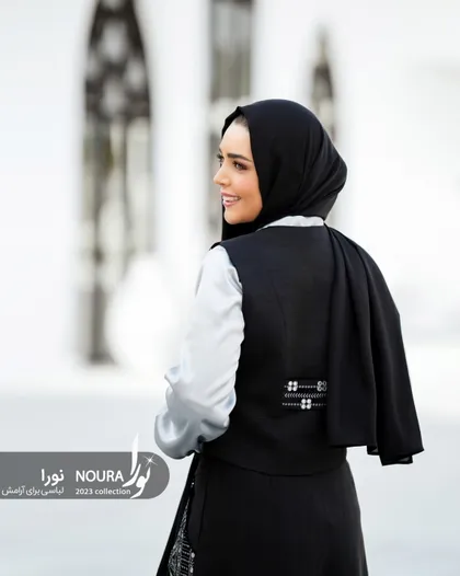 جلیقه دامن کتایون مشکی