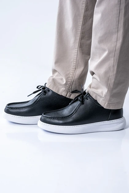 کفش کادیلاک چرم طبیعی بندی مردانه