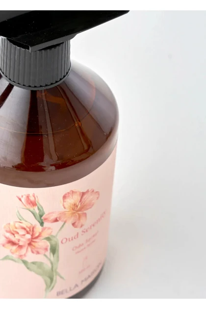 اسپری اتاق Bella Maison مدل Oud Serenity آمبر 500 میلی‌لیتر