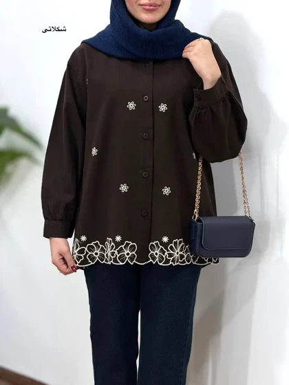 مانتو گلدوزی آیسو راز