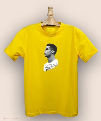 تیشرت مردانه و زنانه طرح کریستیانو رونالدو کد 960