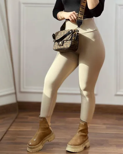 لگ کبریتی فاق بلند کمرپهن جذب و بوت کات چاک‌دار