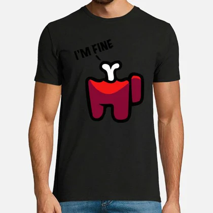 تیشرت با طرح Among us ، Among Us Death Is Well Toy امانگ اس کد 30859